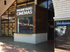 Pruneyard Cinemas em Campbell anuncia que fechará após sete anos Placa e logotipo do Pruneyard Cinemas, localizado próximo à entrada do...