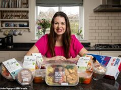 Quais das novas MINI-REFEIÇÕES de supermercado para usuários de gordura (e pessoas que fazem dieta) são as mais saborosas? Sarah Rainey experimenta a nova linha de refeições da M&S, Co-op e Morrisons voltada para pessoas que desejam perder peso