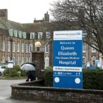 East Kent Hospitals University NHS Foundation Trust também anunciou um 'incidente crítico' devido a 'pressões sustentadas' no Queen Elizabeth The Queen Mother Hospital em Margate (foto)