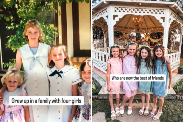 Quatro irmãs têm quatro filhas que são melhores amigas, então vem a tragédia 
