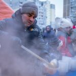 Quedas generalizadas de energia na Ucrânia em meio a temperaturas congelantes