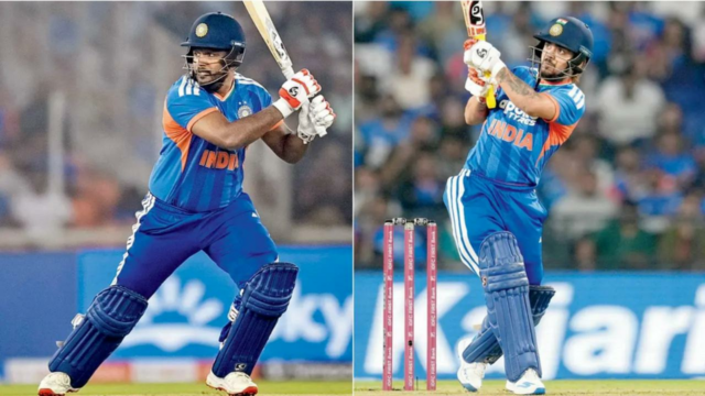 `Quem está à frente nesta corrida?`: Aakash Chopra sobre Sanju Samson e Ishan Kishan
