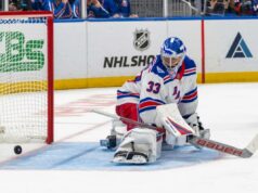 Rangers mantém o melhor goleiro Dylan Garand na AHL, lembra Spencer Martin O melhor goleiro do Rangers, Dylan Garand, que desistiu de um gol durante um jogo de pré-temporada, permanece na AHL, apesar da lesão de Igor Shesterkin.