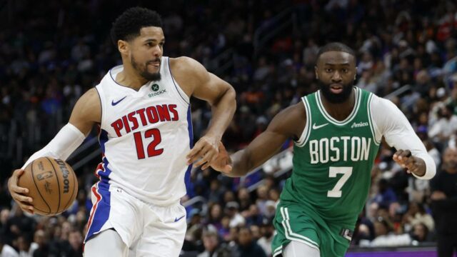Resumo da NBA: Pistons ultrapassa o Celtics; Bucks quebra sequência de derrotas contra Hawks

