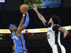 Resumo da NBA: Thunder finalmente supera o Spurs na quarta tentativa na temporada 2025-26 Resumo da NBA: Thunder finalmente supera o Spurs na quarta tentativa na temporada 2025-26