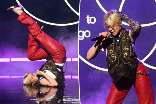 Robyn zombou da performance digna de nota do novo single ‘horrível’ no ‘The Late Show’
