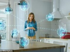 SARAH VINE: A tecnologia ‘inteligente’ transformou todos nós em escravos zumbificados – e ninguém se importa 'Todos os meus eletrodomésticos gostam de mandar em mim, exigindo minha atenção incessantemente', escreve Sarah Vine (foto posada pela modelo)