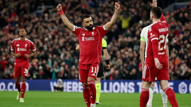 Salah encerra seca de gols e Liverpool avança para as Salah encerra seca de gols e Liverpool avança para as oitavas de final da Liga dos Campeões