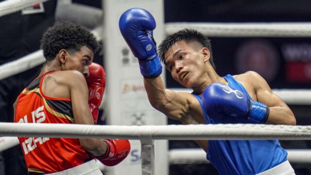 Salto de peso, sonhos olímpicos e um ponto a provar: o boxeador Jadumani Singh faz tudo do seu jeito
