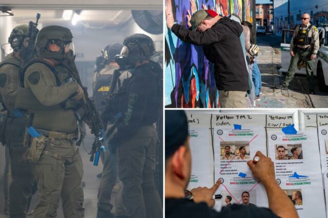 São Francisco transformada em zona de batalha simulada sob o São Francisco transformada em zona de batalha simulada sob o 'Exercise Sourdough' da Força Aérea