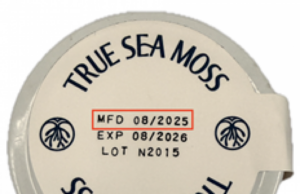 Sea Moss Recall gera alerta nacional aos clientes Sea Moss Recall gera alerta nacional aos clientes
