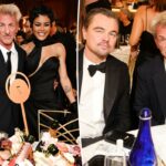 Sean Penn é pego fumando em sua mesa durante o Globo de Ouro de 2026