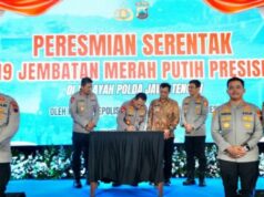 Seguindo as instruções de Prabowo, a Polícia Nacional reparou e construiu 178 pontes em toda a Indonésia Seguindo as instruções de Prabowo, a Polícia Nacional reparou e construiu 178 pontes em toda a Indonésia