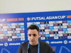 Seleção Indonésia de Futsal nas quartas de final da Copa da Ásia, Hector Souto: Na minha cabeça só existe o Iraque Seleção Indonésia de Futsal nas quartas de final da Copa da Ásia, Hector Souto: Na minha cabeça só existe o Iraque