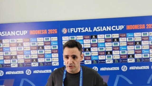 Seleção Indonésia de Futsal nas quartas de final da Copa da Ásia, Hector Souto: Na minha cabeça só existe o Iraque
