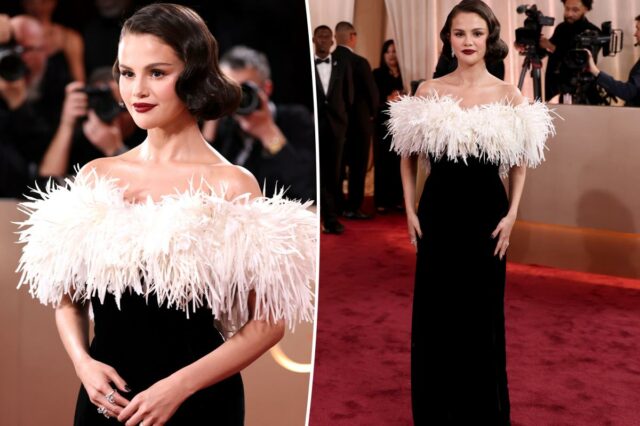 Selena Gomez exala elegância em Chanel no tapete vermelho do Selena Gomez exala elegância em Chanel no tapete vermelho do Globo de Ouro 2026
