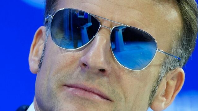 O primeiro-ministro do Canadá, Mark Carney, em Davos.