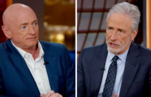 Sen. Mark Kelly e Jon Stewart Roast Trump Administration como ‘Mesquinho’ e ‘Fraco’: ‘Reflexo da Pessoa no Topo’ | Vídeo Sen. Mark Kelly e Jon Stewart Roast Trump Administration como 'Mesquinho' e 'Fraco': 'Reflexo da Pessoa no Topo' | Vídeo
