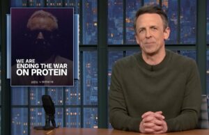 Seth Meyers comemora o ‘fim da guerra contra as proteínas’ do administrador de Trump com RFK Jr.: ‘Finalmente, todos podemos dizer ‘Merry Protein’ novamente’ | Vídeo Jogar