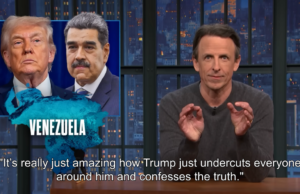 Seth Meyers compartilha teoria sobre por que Trump atacou a Venezuela Seth Meyers compartilha teoria sobre por que Trump atacou a Venezuela