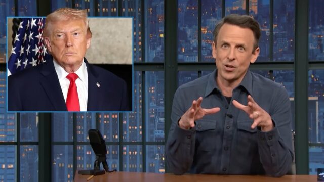 Seth Meyers fica contundente após o assassinato de um residente Jogar