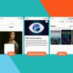 Ilustração da interface do aplicativo Nibble, mostrando um