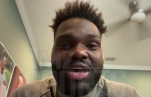 Shaquil Barrett confiante Myles Garrett quebra recorde de saco, não há asterisco! 123025 shaquil barrett myles garrett kal