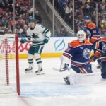 Sharks perdem grande vantagem no terceiro período e sofrem derrota dolorosa para Edmonton Oilers