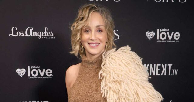 Sharon Stone recria pose icônica de ‘Instinto Básico’