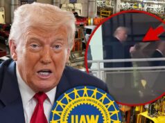 Sindicato suspenso dos trabalhadores da Ford está lutando para salvar seu emprego por causa do insulto de Trump Donald Trump Ford Principal Getty 2