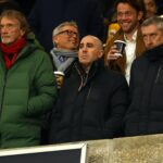 Ruben Amorim durante a partida da Premier League entre Manchester United e Wolves em Old Trafford em 2025 em Manchester, Inglaterra.