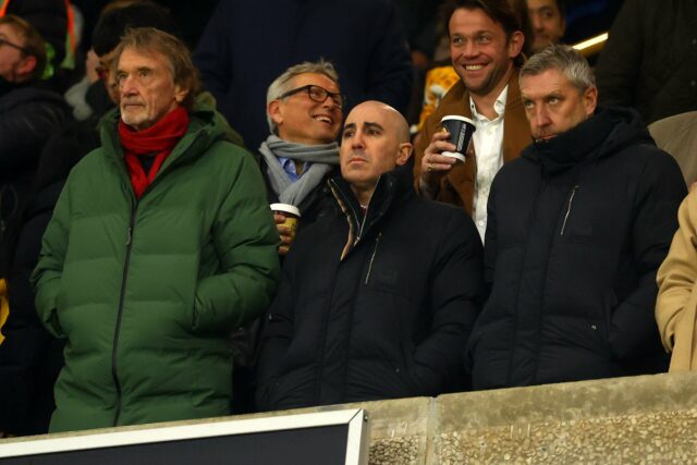 Ruben Amorim durante a partida da Premier League entre Manchester United e Wolves em Old Trafford em 2025 em Manchester, Inglaterra.