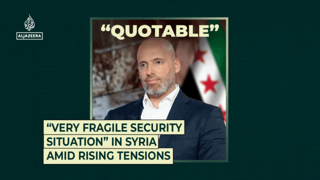 “Situação de segurança muito frágil” na Síria em meio a tensões crescentes
