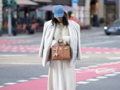 Sobre jeans? Estas saias maxi de cetim são a troca chique (e fácil) blusa