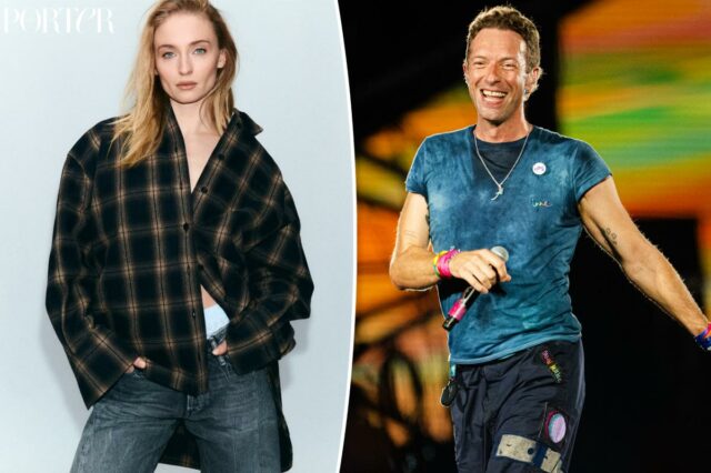 Sophie Turner faz rara confissão de namoro após rumores de romance de Chris Martin
