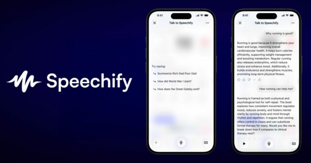 Speechify lança Voice AI Assistant no iOS
