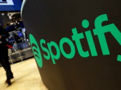 Spotify pagou um recorde de US$ 11 bilhões para a indústria musical no ano passado Spotify pagou um recorde de US$ 11 bilhões para a indústria musical no ano passado
