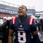 New England Patriots receiver Stefon Diggs