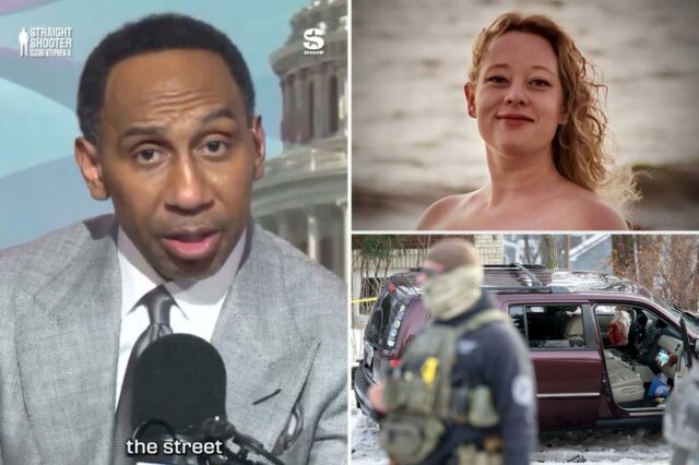 Stephen A Smith chama o tiroteio no Minnesota ICE de 'completamente justificado' de uma 'perspectiva legal'
