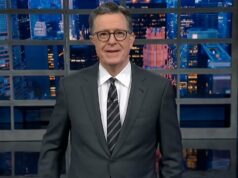 Stephen Colbert defende operário da indústria automobilística que emitiu ‘protetor contra pedófilos’ escavação contra Trump: ‘adereços para usar linguagem precisa’ | Vídeo triboca-matt-damon
