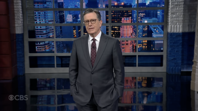 Stephen Colbert incendeia a CBS durante monólogo sobre o conselho de paz de bilhões de dólares de Trump
