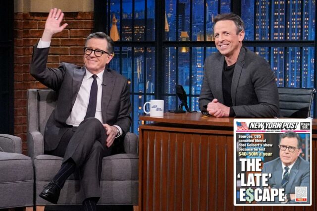 Stephen Colbert revela a data de seu episódio final de Stephen Colbert revela a data de seu episódio final de ‘Late Show’: ‘Não estou entusiasmado com isso’