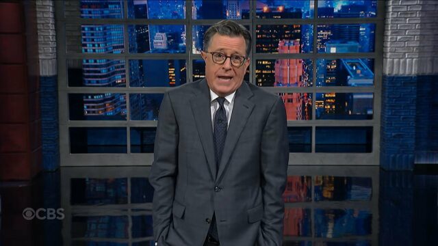 Stephen Colbert se pergunta se Trump substituindo Greg Bovino é Jogar