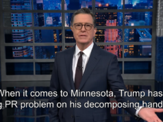 Stephen Colbert zomba da administração Trump, recuando nas acusações contra a vítima do tiroteio no ICE Stephen Colbert zomba da administração Trump, recuando nas acusações contra a vítima do tiroteio no ICE