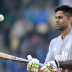 Suryakumar Yadav se torna o quarto indiano a jogar 100 partidas T20I