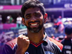 T20 WC 2026: Saurabh Netravalkar aguarda reconexão emocional com Wankhede Std. T20 WC 2026: Saurabh Netravalkar aguarda reconexão emocional com Wankhede Std.