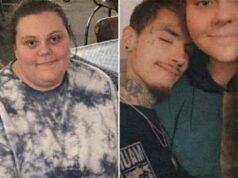 Temores de desaparecimento de mulher grávida cujo carro foi encontrado em chamas dias depois de ela brigar com o namorado: policiais Hannah Laine Neville, uma mulher branca com cabelos castanhos e olhos verdes, usa uma camisa tie-dye azul e branca.