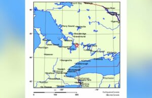 Terremoto de magnitude 3,7 sacode sul e centro de Ontário Ícone de conversão de texto em fala