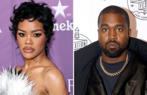 Teyana Taylor diz ‘Não vou abandonar’ Kanye West, mas ‘Não preciso concordar com tudo o que ele faz ou diz’ Teyana Taylor diz 'Não vou abandonar' Kanye West, mas 'Não preciso concordar com tudo o que ele faz ou diz'