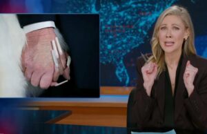 ‘The Daily Show’ zomba da ‘mão delicada’ de Trump após troca viral com Nicki Minaj | Vídeo Hospedagem de Josh Johnson